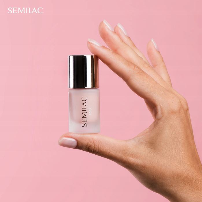Wygładzająca odżywka do paznokci Semilac Rose Care Power Therapy 5w1 7ml