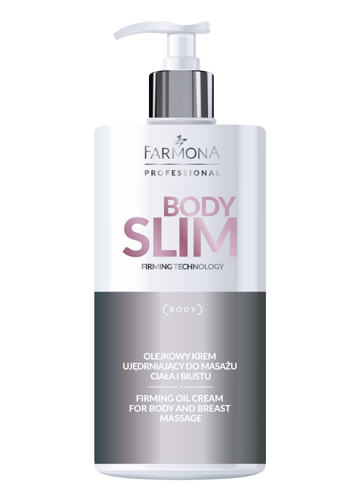 Krem olejkowy ujędrniający do masażu ciała i biustu Farmona Body Slim 500ml