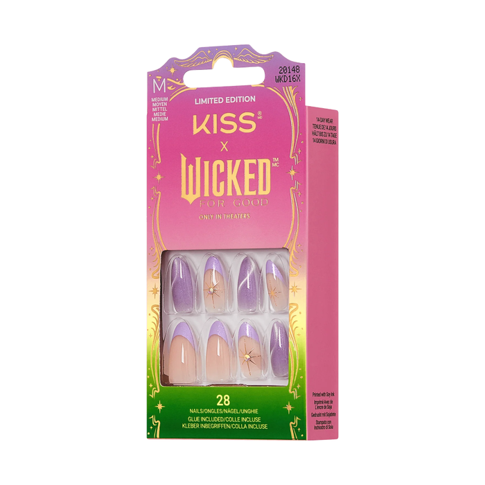 Sztuczne paznokcie WICKED edycja limitowana WKD16X KISS 28 szt M