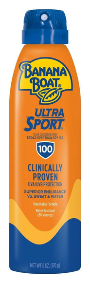 BANANA BOAT SPORT spray do opalania SPF 100 170ml