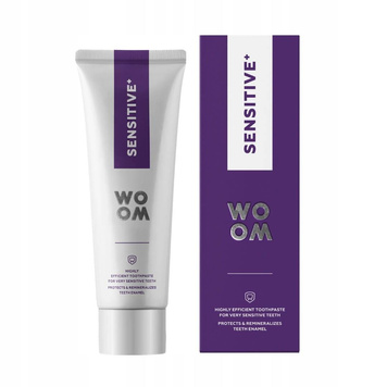 WOOM Sensitive+ pasta do wrażliwych zębów 75ml