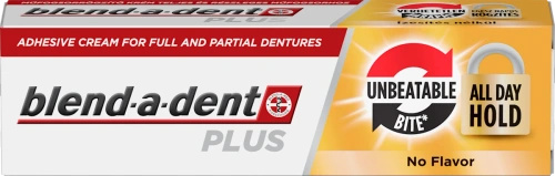 Klej mocujący do protez mocny bezsmakowy Unbeatable Blend-a-dent Plus 40 g
