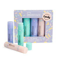 Zestaw nawilżających balsamów do ust trio do pielęgnacji prezent IDC 1 szt