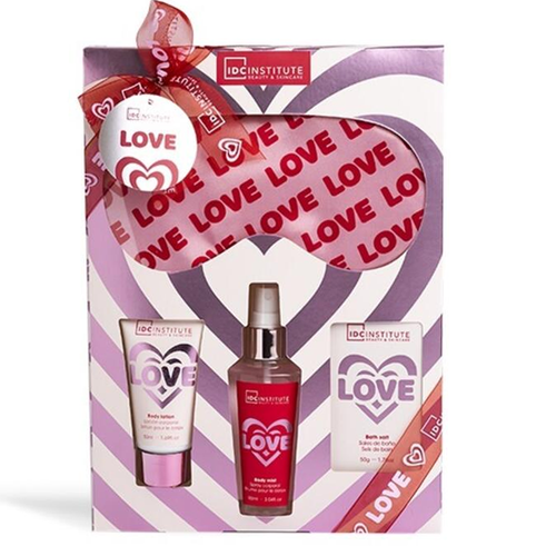 Zestaw kosmetyków do ciała mgiełka + opaska do spania IN LOVE IDC 1 szt