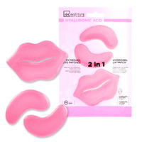 Zestaw płatków pod oczy i na usta z kwasem hialuronowym IDC Institute 1 szt