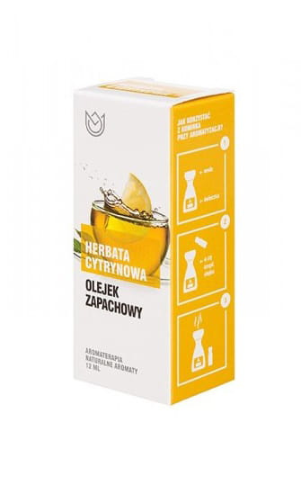 Olejek zapachowy HERBATA CYTRYNOWA do kominków i aromaterapii NA 10 ml
