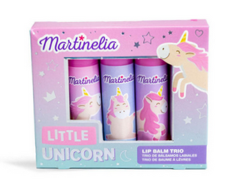 Zestaw balsamów do ust dla dzieci Little Unicorn Lip Trio Martinelia 1szt