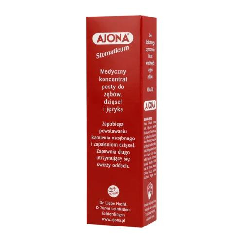 Medyczna pasta do zębów, koncentrat przeciw krwawieniu dziąseł AJONA 25 ml