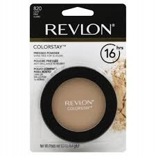 Revlon Colorstay Puder Prasowany Jasny 820 - Długotrwały Matowy Efekt - 8.4g