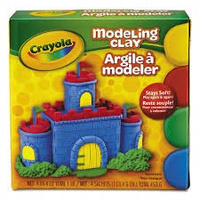 Modelina miękka nieutwardzalna masa plastyczna Clay Crayola 4 kolory 453 g