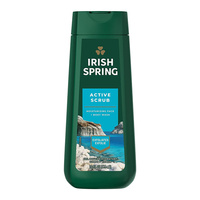 Żel pod prysznic do mycia 2w1 peelingujący active scrub Irish Spring 591 ml