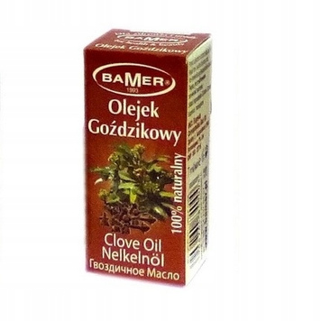 Olejek eteryczny Goździkowy 7 ml BAMER