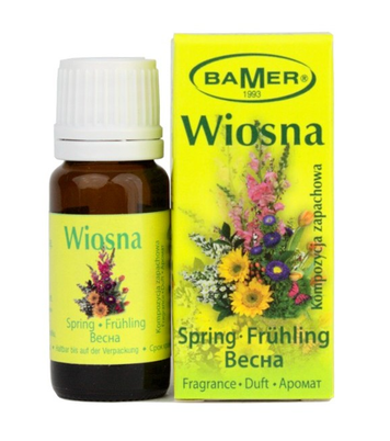 Olejek eteryczny kompozycja zapachowa do aromaterapii Wiosna Bamer 7 ml