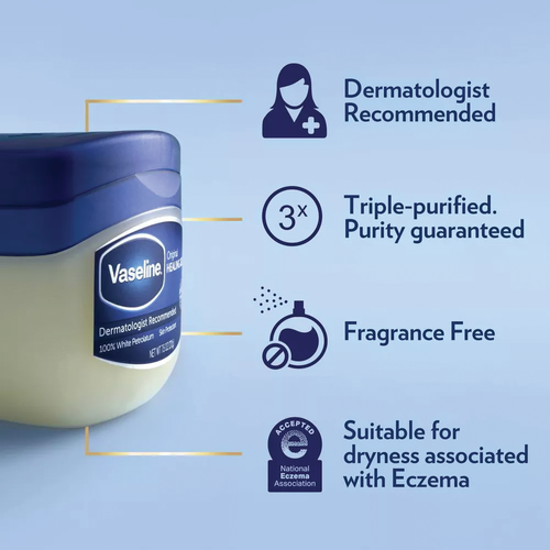 Wazelina kosmetyczna do ciała Vaseline Original Healing Jelly ochronna 368g