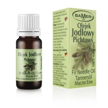 Olejek eteryczny 100% naturalny do aromaterapii Jodłowy Pichtowy Bamer 7 ml