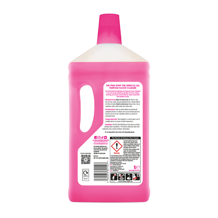 Płyn czyszczący do podłóg Miracle All Purpose Cleaner The Pink Stuff 1 l
