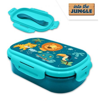 Lunch Box Pudełko śniadaniowe dla dzieci do szkoły Dżungla Kids 1szt.