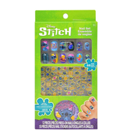 Zestaw manicure dla dzieci naklejki tipsy Stitch Disney Kids Euroswan 1 szt