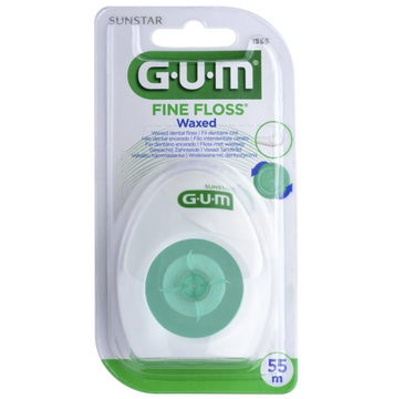 Woskowana nić dentystyczna SUNSTAR GUM FINE FLOSS, 55m, 1 szt.