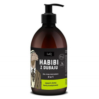 Żel pod prysznic dla mężczyzn 8w1 pistacja vegan HABIBI Z DUBAJU LaQ 500 ml