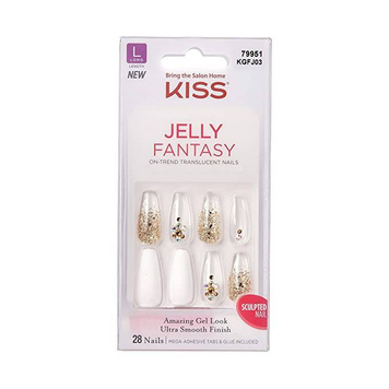 Sztuczne paznokcie Jelly Fantasy KGFJ03 x28 L Kiss