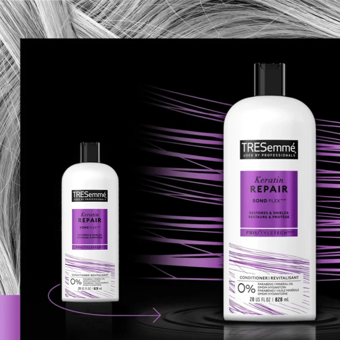 Odżywka do włosów regenerująca z keratyną Keratin Repair TRESemmé 828 ml