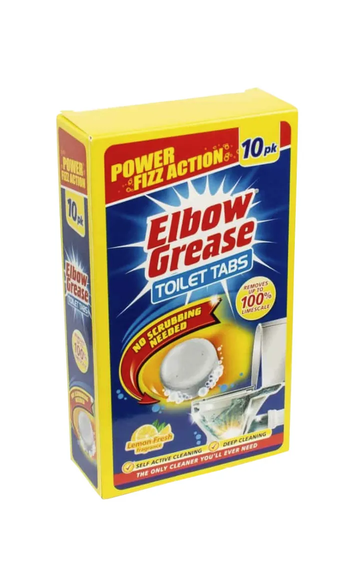 ELBOW GREASE TOILET Tabletki do czyszczenia toalety Cytryna 10 szt