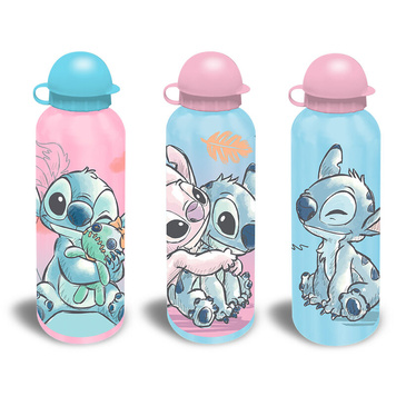 Bidon aluminiowy Lilo i Stitch, butelka dla dzieci KIDS Euroswan 500 ml