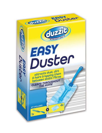 Miotełka statyczna do kurzu Duzzit Easy Duster uchwyt+5 wkładów 1szt