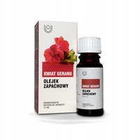 Olejek zapachowy KWIAT GERANII do kominków i aromaterapii NA 10 ml