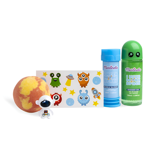 Zestaw na prezent dla dzieci kosmetyki tatuaże astronauta Martinelia 1 szt.