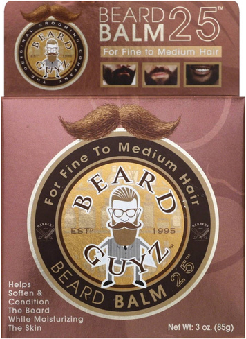 Balsam do brody z groteiną włosy cienkie i średnie Beard Guyz 85 g