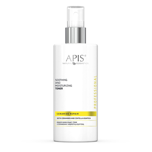 Kojąco-nawilżający tonik do twarzy z ceramidami CERAMIDE REPAIR Apis 300 ml