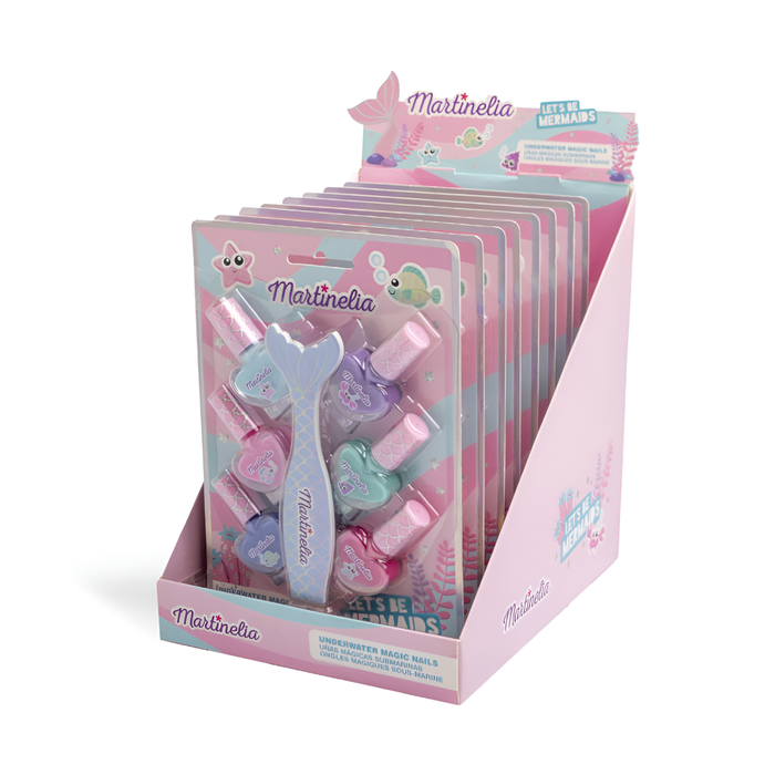 Lakiery do paznokci dla dzieci zestaw z pilniczkiem Martinelia 6x 3,5ml