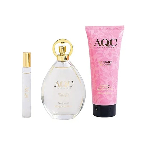 Zestaw kosmetyków dla kobiet balsam + perfumy Radiant Bloom AQC 1 szt