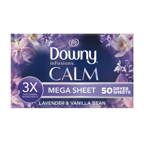 Chusteczki zapachowe do suszarki antystatyczne lawenda wanilia Downy 50 szt