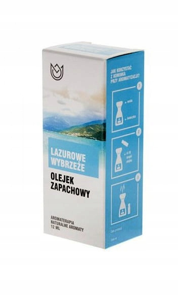 Olejek zapachowy LAZUROWE WYBRZEŻE do kominków i aromaterapii NA 10 ml