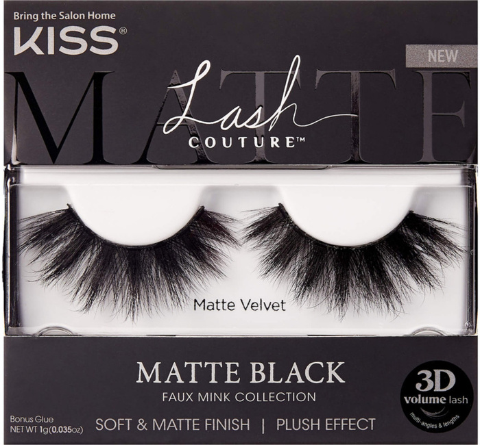 Sztuczne rzęsy Faux Mink Matte Black Velvet Kiss