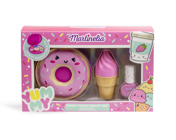 Zestaw kosmetyków na prezent dla dziewczynki Donut Makeup Martinelia 1 szt