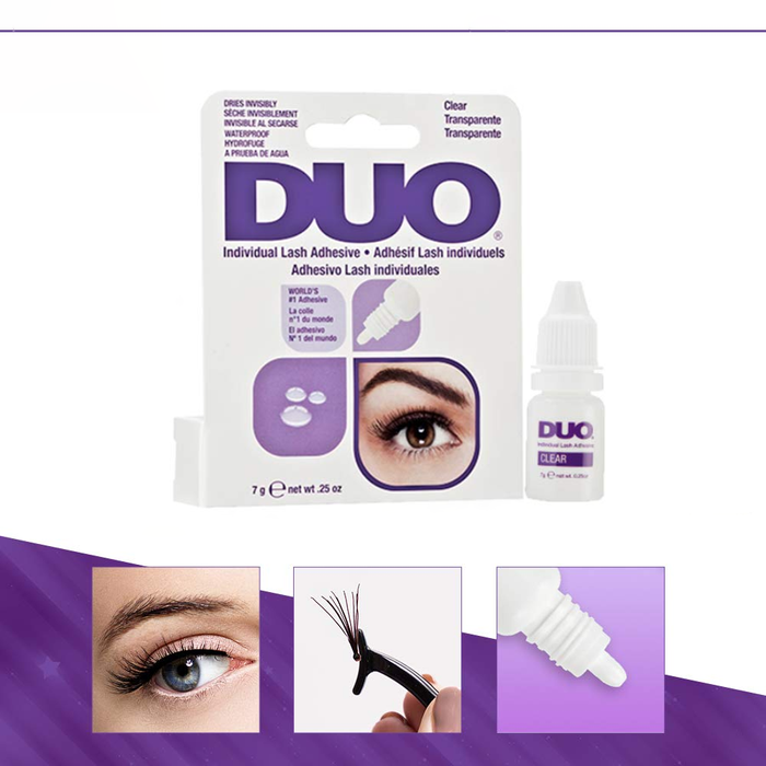 Bezbarwny klej do sztucznych rzęs Individual Lash Adhesive Duo Ardell 7 g