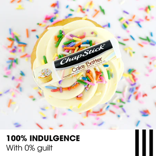 3-pak nawilżających balsamów do ust o smaku ciasta Cake Batter Chapstick