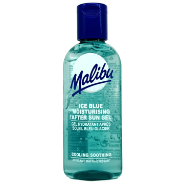 Chłodząco nawilżający żel po opalaniu z Aloe Vera Malibu Ice Blue 100 ml