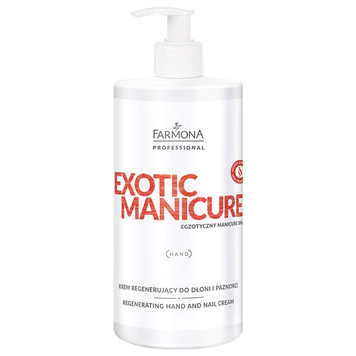 Regenerujący krem do dłoni i paznokci Exotic Manicure Farmona 500 ml