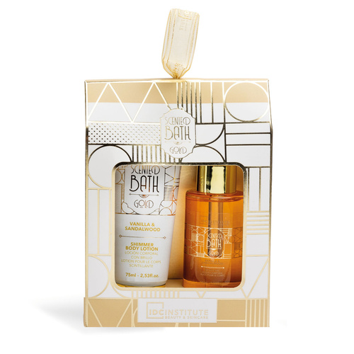 Zestaw prezentowy do pielęgnacji ciała Vanilla Sandalwood Gold IDC 1 szt