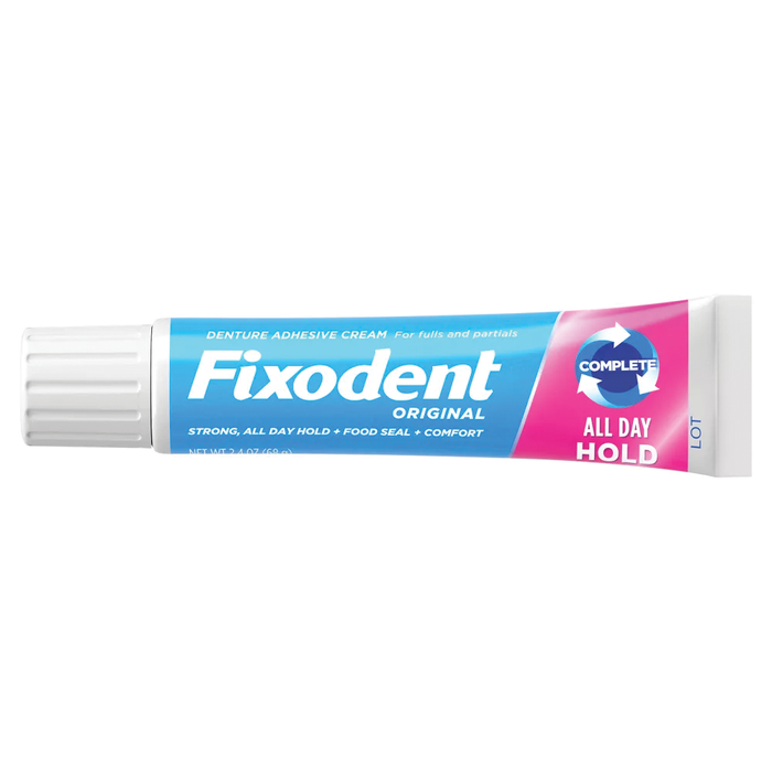 Klej do Protez Zębowych Mocujący Mocny FIXODENT Denture Adhesive 68 g USA