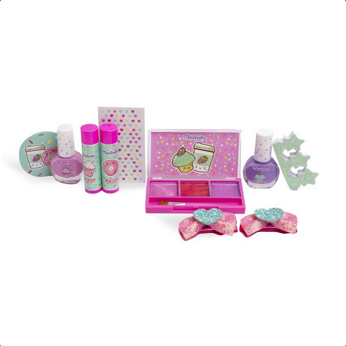 Plecak i kosmetyki do makijażu dla dzieci zestaw na prezent Martinelia 1szt