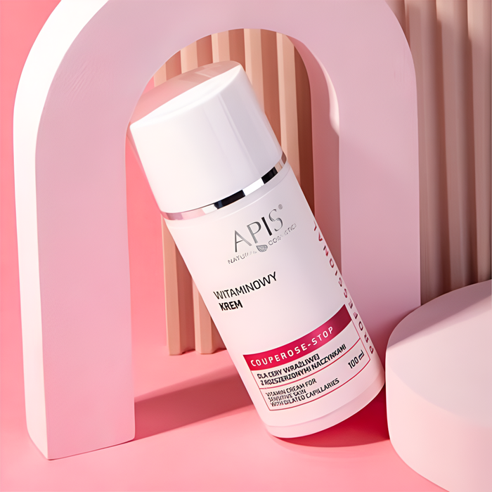 Krem do cery wrażliwej z rozszerzonymi naczynkami COUPEROSE-STOP Apis 100ml