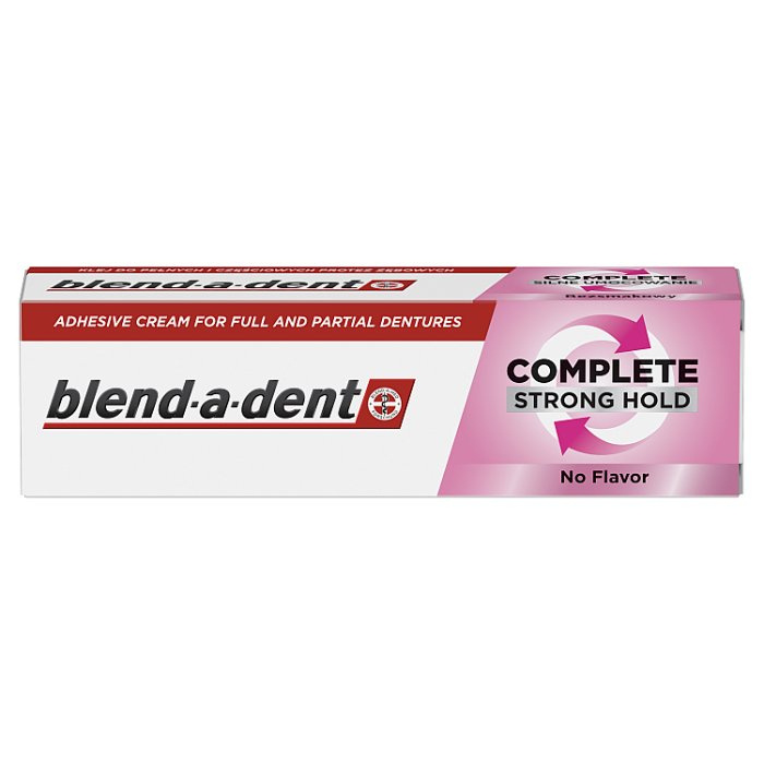 Klej mocujący do protez mocny efekt bezsmakowy Complete Blend-a-dent 47 g