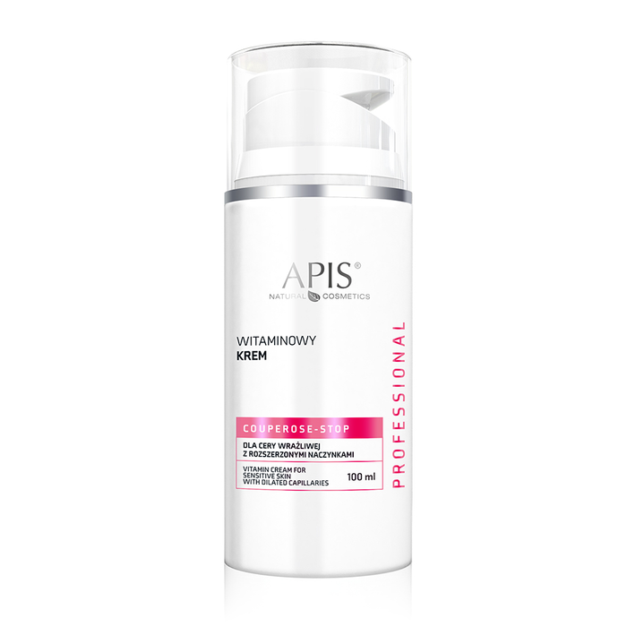 Krem do cery wrażliwej z rozszerzonymi naczynkami COUPEROSE-STOP Apis 100ml