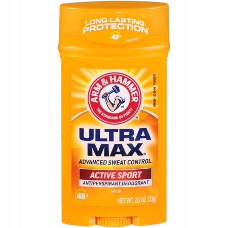 Antyperspirant dezodorant w sztyfcie Active Sport Ultra Max ARM&HAMMER 73 g